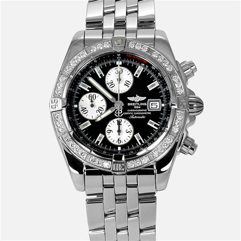 breitling a13380 watch pictures|breitling a13356 diamond bezel.